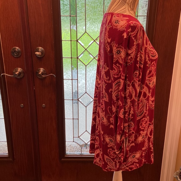 High Fifth long sleeve with scoop neck & roll up sleeve size 1 X - Picture 5 of 10